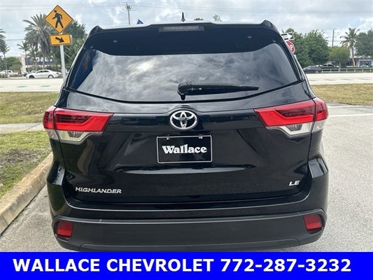 2019 Toyota Highlander LE in Stuart, FL, FL - Wallace Nissan
