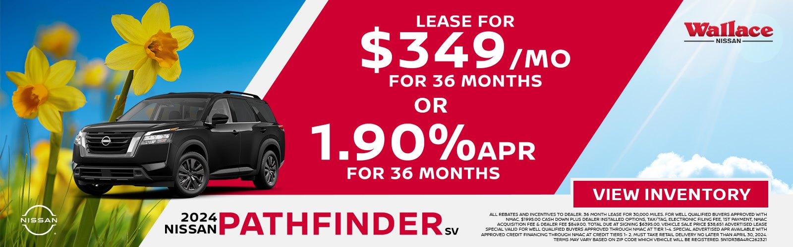 Nissan Pathfinder Special Offer