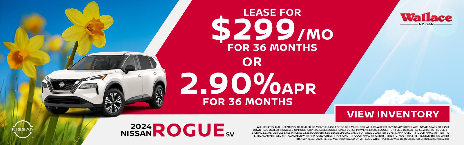 Nissan Rogue Special Offer
