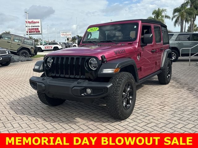 2022 Jeep Wrangler Unlimited Willys