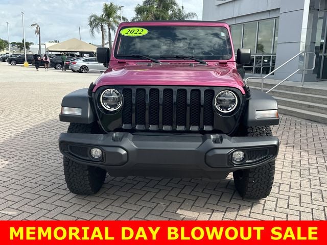 2022 Jeep Wrangler Unlimited Willys