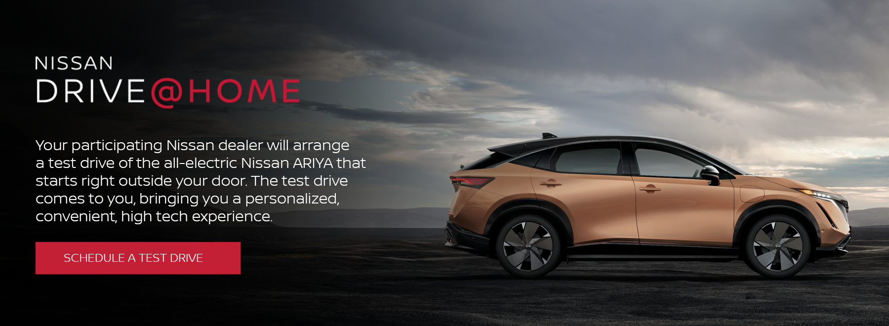 Nissan ARIYA Drive@Home - Schedule Test Drive