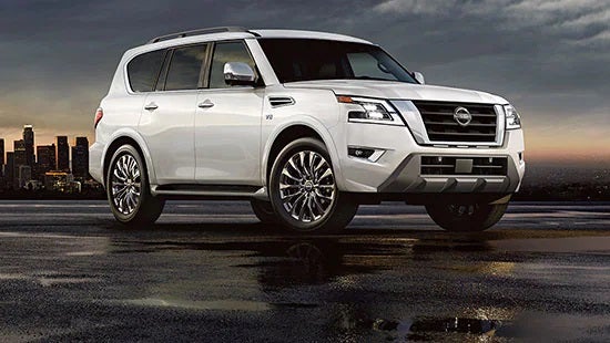 2023 Nissan Armada new 22-inch 14-spoke aluminum-alloy wheels. | Wallace Nissan in Stuart FL