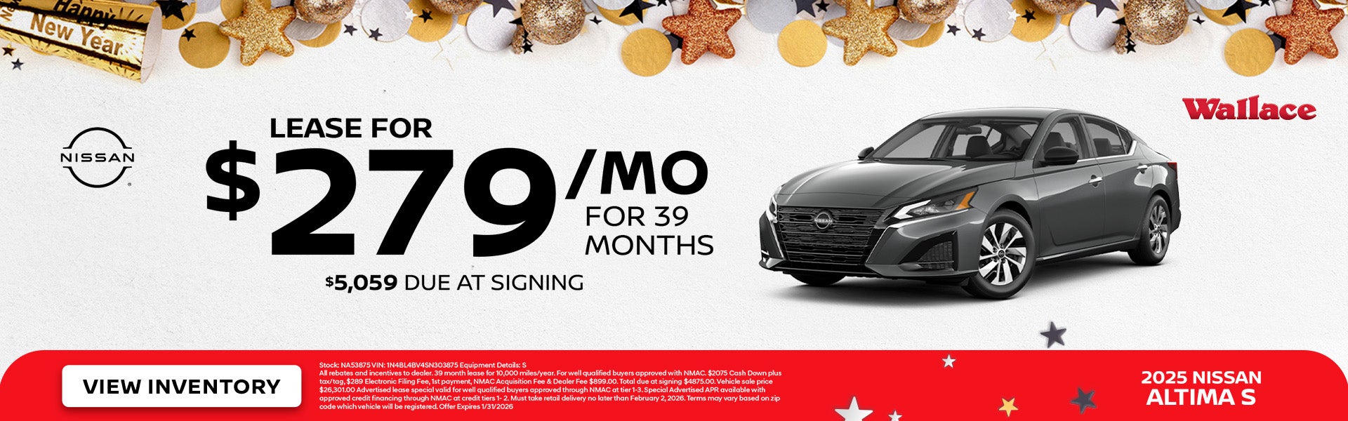 Nissan Sentra Special Offer