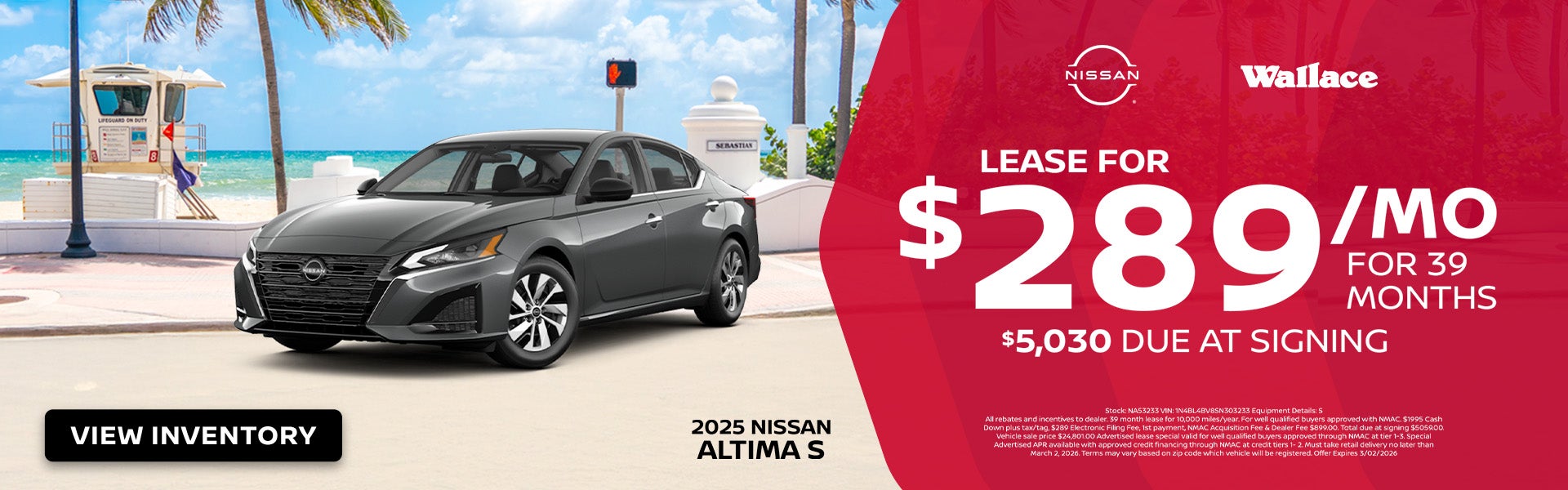 Nissan Sentra Special Offer