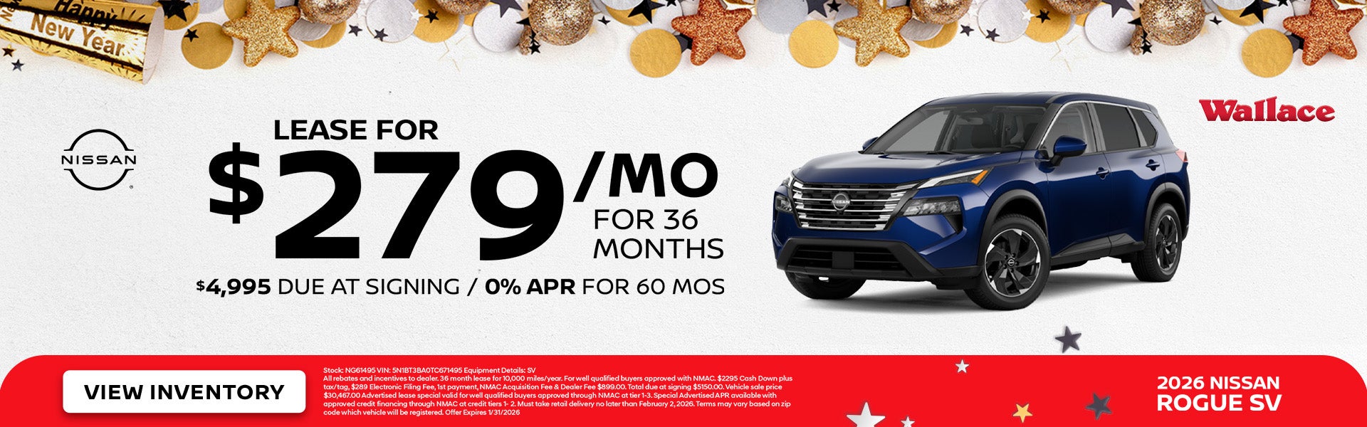 Nissan Rogue Special Offer