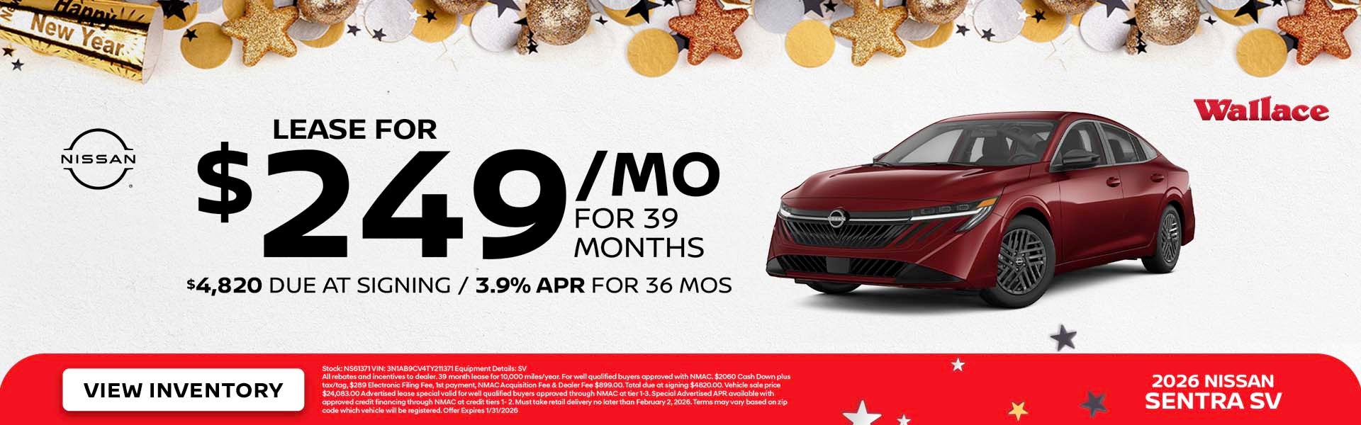 Nissan Altima Special Offer